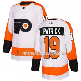 Philadelphia Flyers Dresy Nolan Patrick 19 Bílá 2017-2018 Adidas Authentic - Pánské